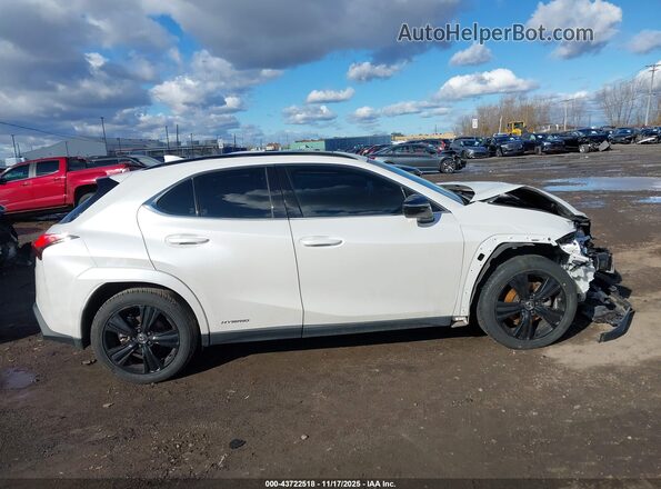 JTHP9JBH3M2048727 2021 LEXUS UX 250H White Widok zestawu wskaźników