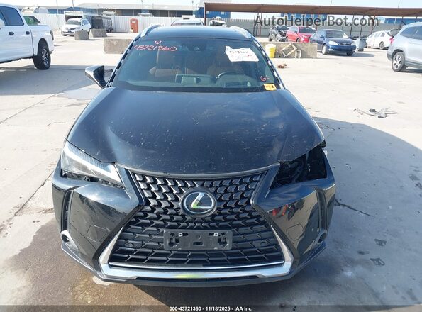 JTHP9JBH4P2070126 2023 LEXUS UX 250H Black Widok wnętrza z tyłu