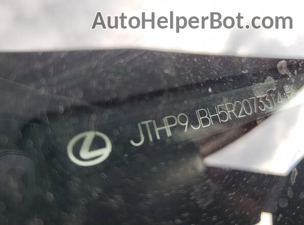 JTHP9JBH5R2073314 2024 LEXUS UX Red Widok komory silnika