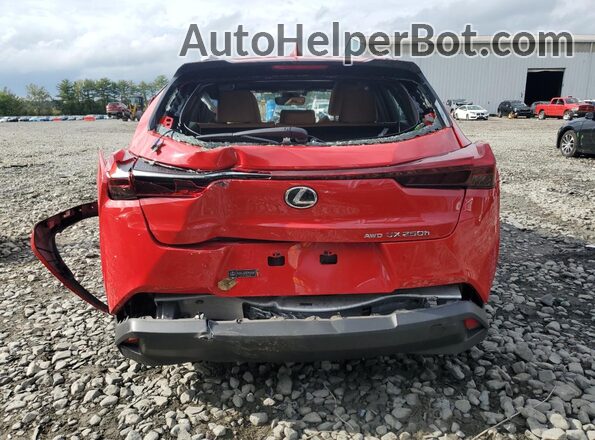 JTHP9JBH5R2073314 2024 LEXUS UX Red Widok z tyłu