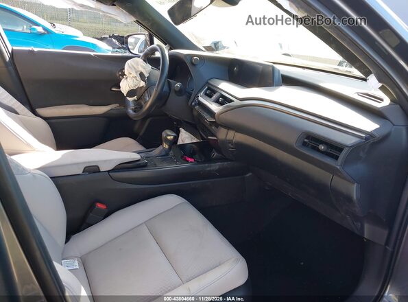JTHP9JBH7L2034442 2020 LEXUS UX 250H Gray Вид салону спереду