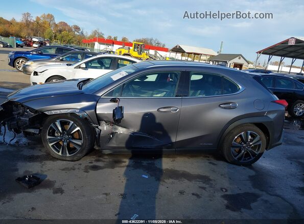 JTHP9JBH7M2044065 2021 LEXUS UX 250H Серый 
