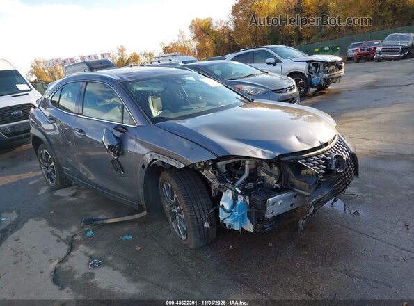 JTHP9JBH7M2044065 2021 LEXUS UX 250H Серый Передняя правая четверть