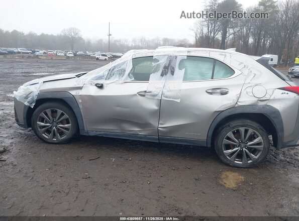 JTHR9JBH3L2030736 2020 LEXUS UX 250H Gray Widok wnętrza z tyłu