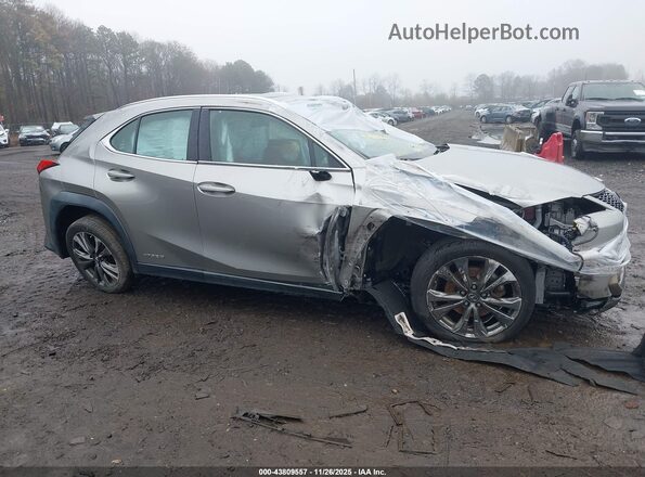 JTHR9JBH3L2030736 2020 LEXUS UX 250H Gray Widok zestawu wskaźników
