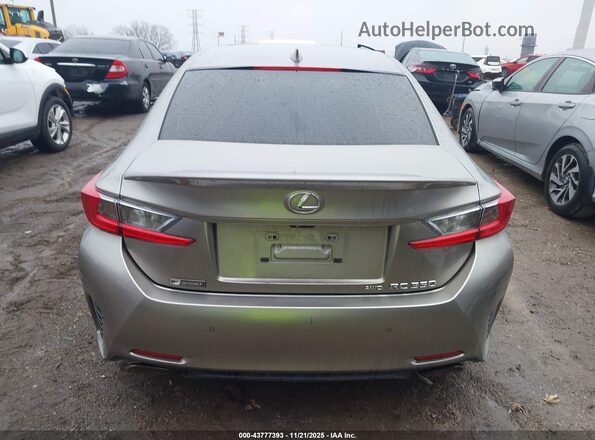 JTHSE5BC5G5006550 2016 LEXUS RC 350 Gray 