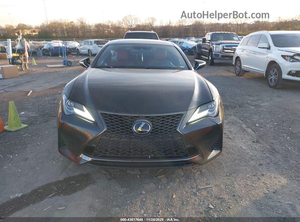 JTHSZ5BC2K5009855 2019 LEXUS RC 350 Черный Вид щитка приборов