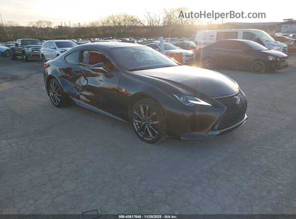 JTHSZ5BC2K5009855 2019 LEXUS RC 350 Черный Передняя правая четверть