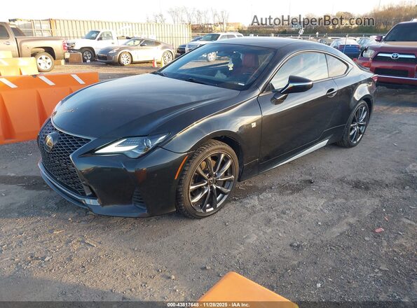 JTHSZ5BC2K5009855 2019 LEXUS RC 350 Черный Передняя левая четверть