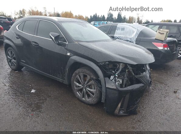 JTHU9JBH1K2012373 2019 LEXUS UX 250H Black Delantero derecho
