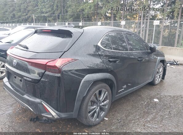 JTHU9JBH1K2012373 2019 LEXUS UX 250H Black Trasero derecho
