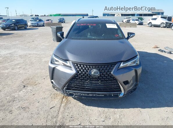 JTHX3JBH3M2032741 2021 LEXUS UX 200 Gray Սալոնի հետևի տեսք