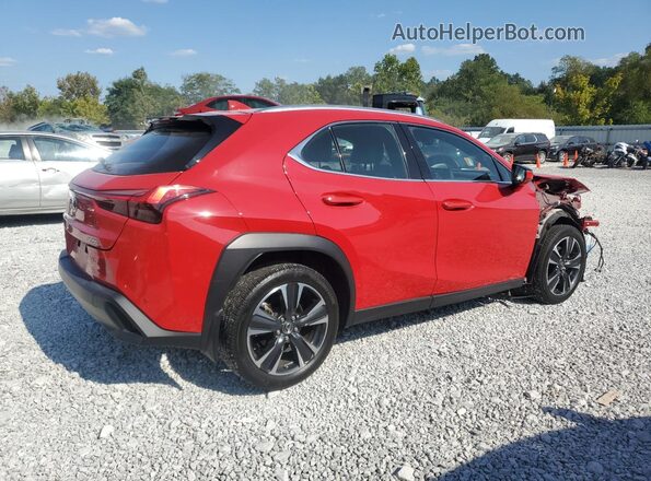 JTHX3JBH7N2049561 2022 LEXUS UX Red Trasero derecho
