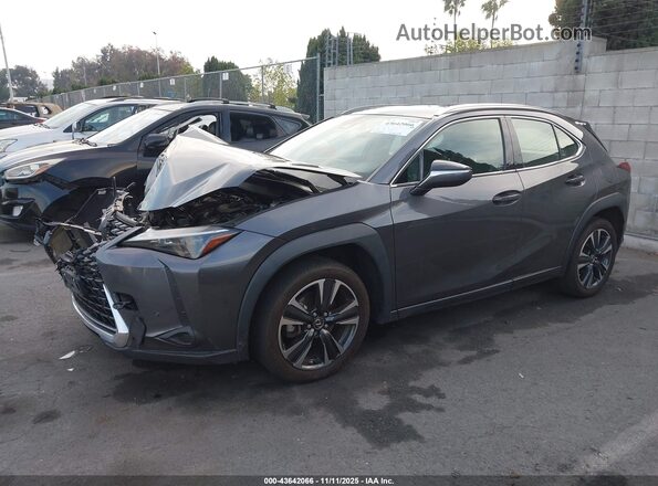 JTHX6JBH1P2153070 2023 LEXUS UX 250H Серый Передняя левая четверть
