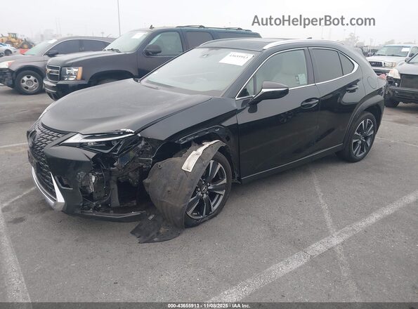 JTHX6JBH4P2142029 2023 LEXUS UX Черный Передняя левая четверть
