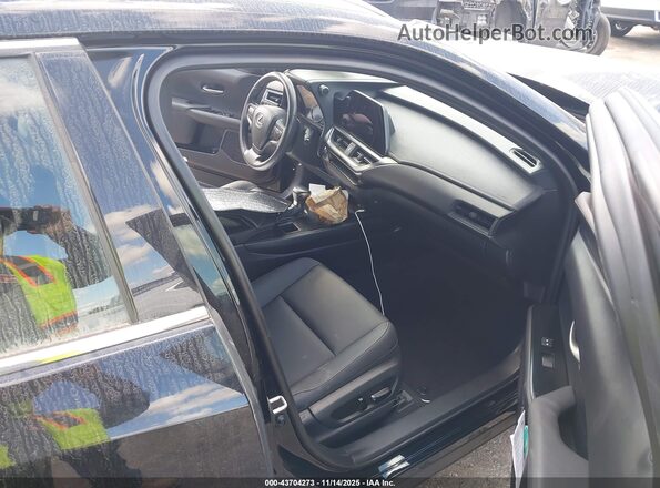 JTHX6JBH8R2190197 2024 LEXUS UX 250H Черный Вид салона спереди
