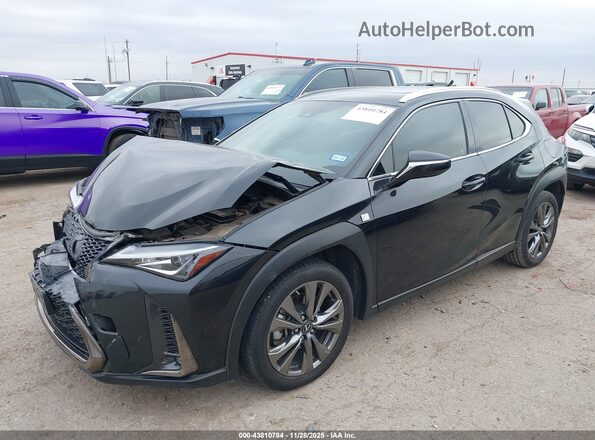 JTHY3JBH1K2001103 2019 LEXUS UX 200 Black Vista tres cuartos delantera izquierda