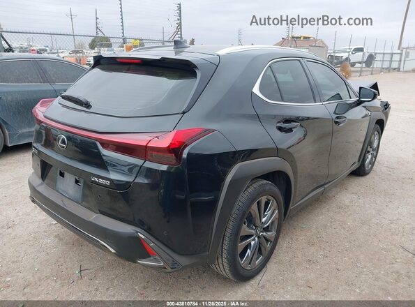 JTHY3JBH1K2001103 2019 LEXUS UX 200 Black Trasero derecho