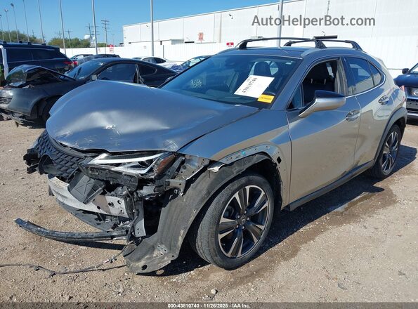 JTHY3JBH1K2001604 2019 LEXUS UX 200 Silver Передня ліва чверть