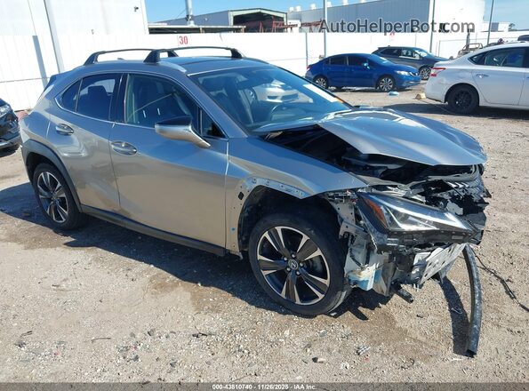 JTHY3JBH1K2001604 2019 LEXUS UX 200 Silver Передня права чверть