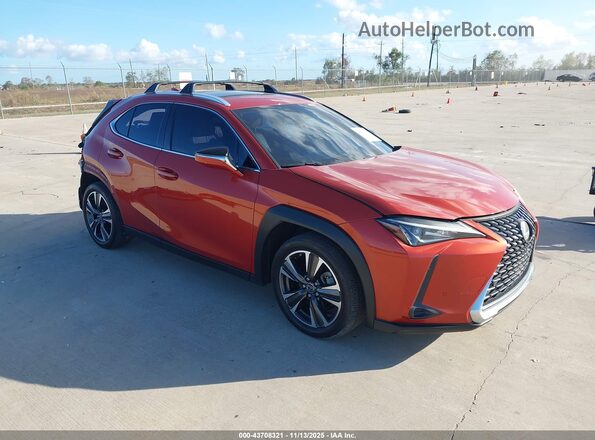 JTHY3JBH1K2012747 2019 LEXUS UX 200 Orange Front right