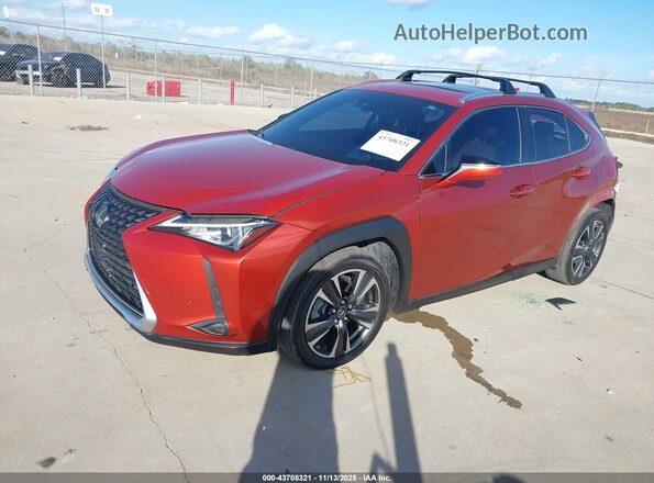 JTHY3JBH1K2012747 2019 LEXUS UX 200 Orange Front left