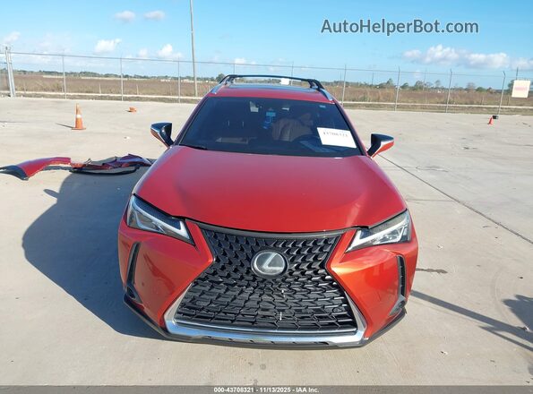 JTHY3JBH1K2012747 2019 LEXUS UX 200 Orange Instrument cluster view