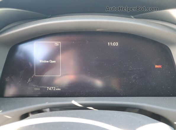 JTJAAAAB2SA030263 2025 LEXUS RZ Черный Вид щитка приборов