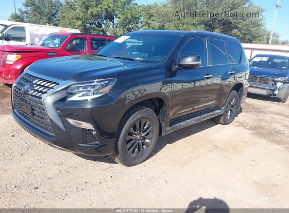 JTJAM7BX1N5335352 2022 LEXUS GX 460 Черный Передняя левая четверть