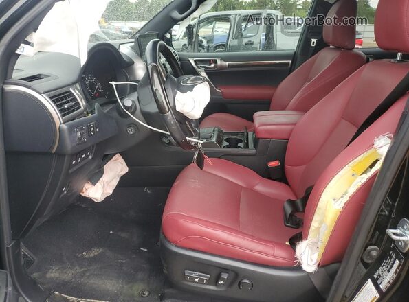 JTJAM7BX4N5319985 2022 LEXUS GX Black Widok wnętrza z przodu
