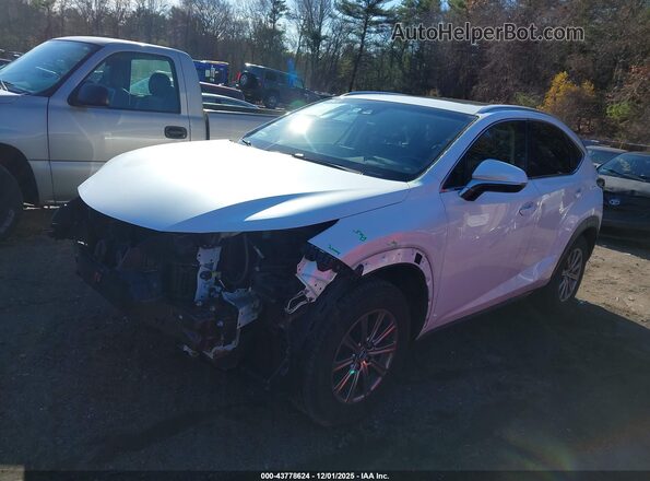 JTJBARBZ9J2155199 2018 LEXUS NX 300 White წინა მარცხენა ხედი სამი მეოთხედიდან