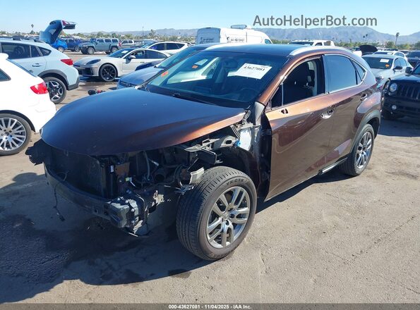 JTJBARBZXG2055542 2016 LEXUS NX 200T Темно-бордовый Передняя левая четверть