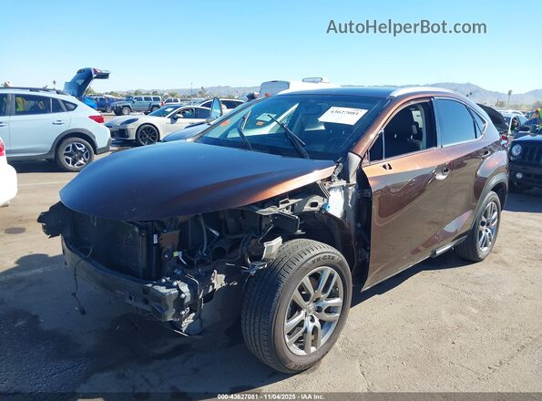 JTJBARBZXG2055542 2016 LEXUS NX 200T Темно-бордовый Вид спереди