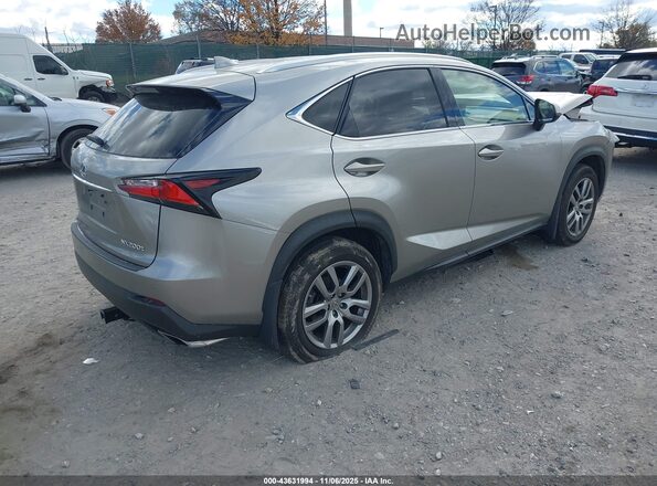 JTJBARBZXG2060563 2016 LEXUS NX 200T Серый Задняя правая четверть