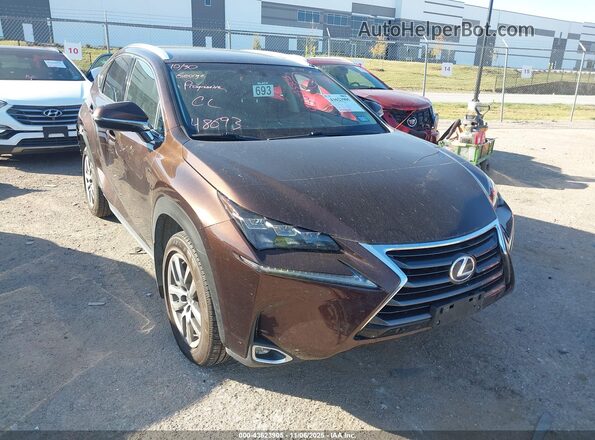 JTJBJRBZ1G2038743 2016 LEXUS NX 300H Черный Передняя правая четверть