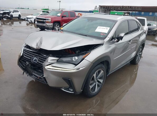 JTJBJRBZ6K2121741 2019 LEXUS NX 300H Золотой Передняя левая четверть