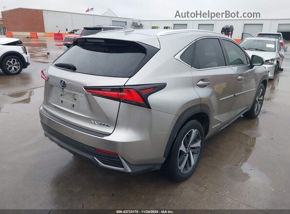 JTJBJRBZ6K2121741 2019 LEXUS NX 300H Золотой Задняя правая четверть