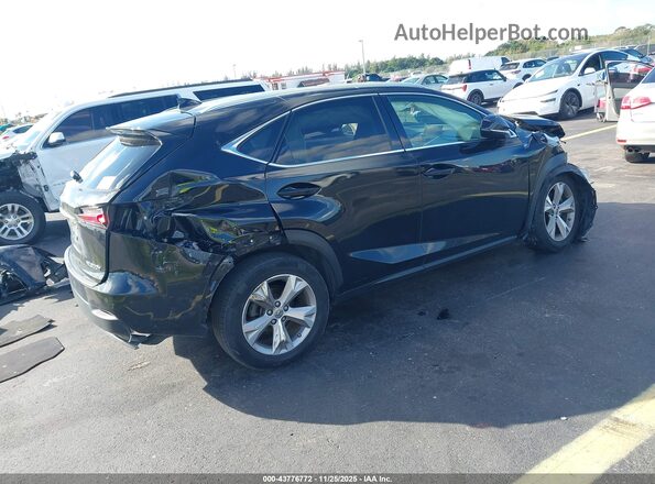 JTJBJRBZ7H2068590 2017 LEXUS NX 300H Черный Задняя правая четверть