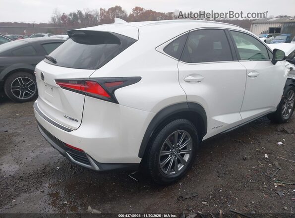 JTJBJRBZ7J2094550 2018 LEXUS NX 300H Белый Задняя правая четверть