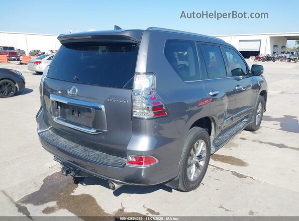 JTJBM7FX6K5238593 2019 LEXUS GX 460 Серый Задняя правая четверть