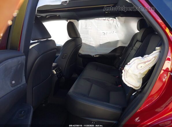 JTJCJMGA3R2021195 2024 LEXUS RX 450H+ Red Vista de la etiqueta del VIN