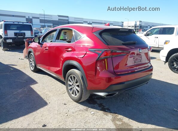 JTJDARBZ0L5020297 2020 LEXUS NX 300 Red Trasero izquierdo