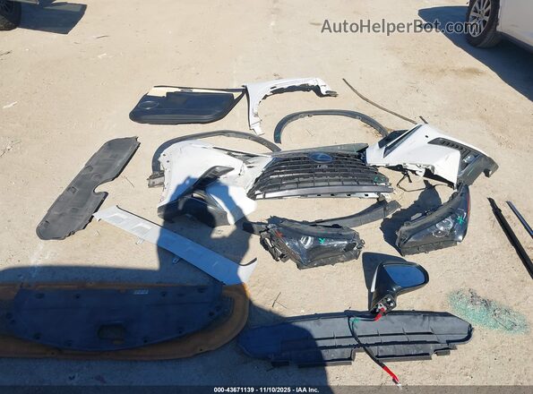 JTJDARBZXM5025279 2021 LEXUS NX 300 White ხელსაწყოთა პანელის ხედი