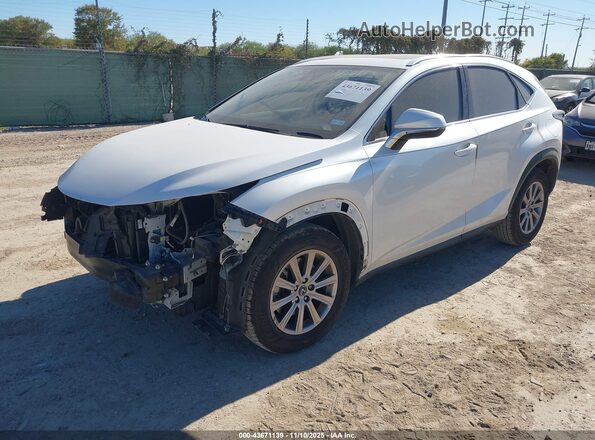 JTJDARBZXM5025279 2021 LEXUS NX 300 White წინა მარცხენა ხედი სამი მეოთხედიდან
