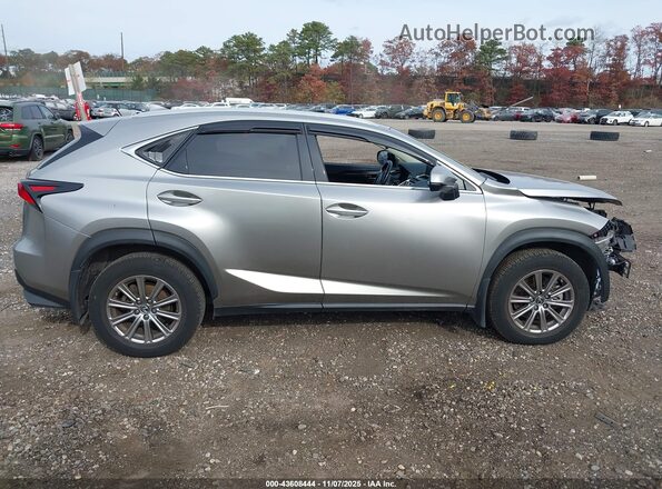 JTJDARDZXM2260490 2021 LEXUS NX 300 Серебряный Вид задней части салона