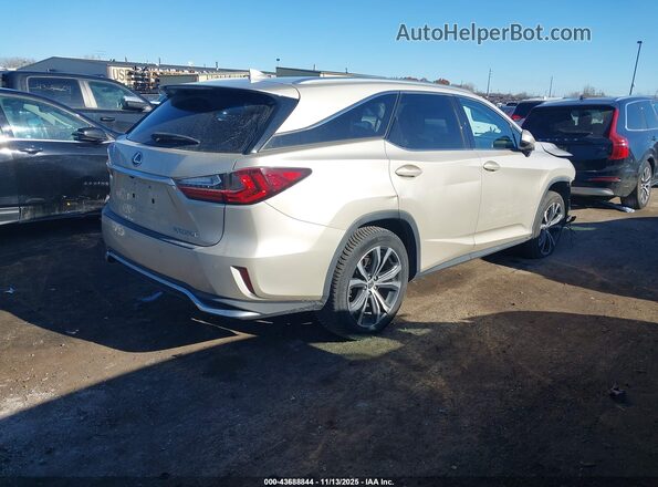 JTJDZKCAXJ2005653 2018 LEXUS RX 350L Champagne Задняя правая четверть