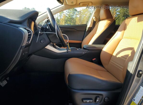 JTJGARBZ2M5032322 2021 LEXUS NX Серый Вид салона спереди