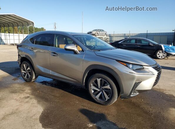 JTJGARBZ2M5032322 2021 LEXUS NX Серый Передняя правая четверть