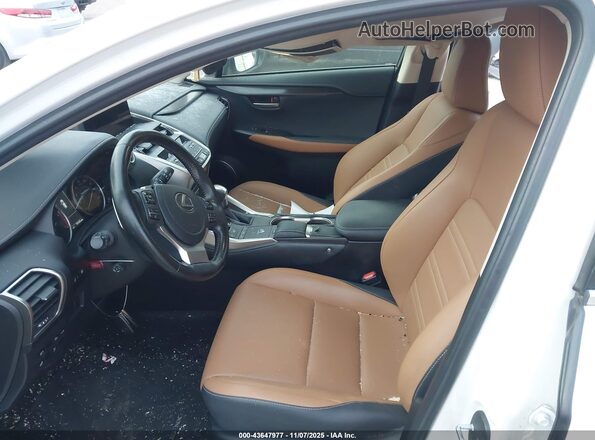 JTJGARDZ2M5019163 2021 LEXUS NX 300 Белый Вид салона спереди