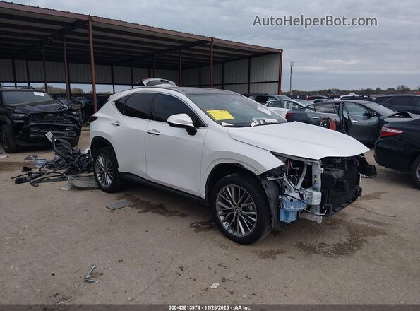 JTJHGCEZ0N2000435 2022 LEXUS NX 350 White Delantero derecho
